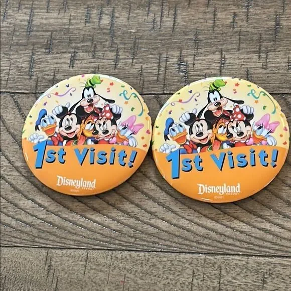 Disneyland 1st Visit Buttons - Picture 12 of 17